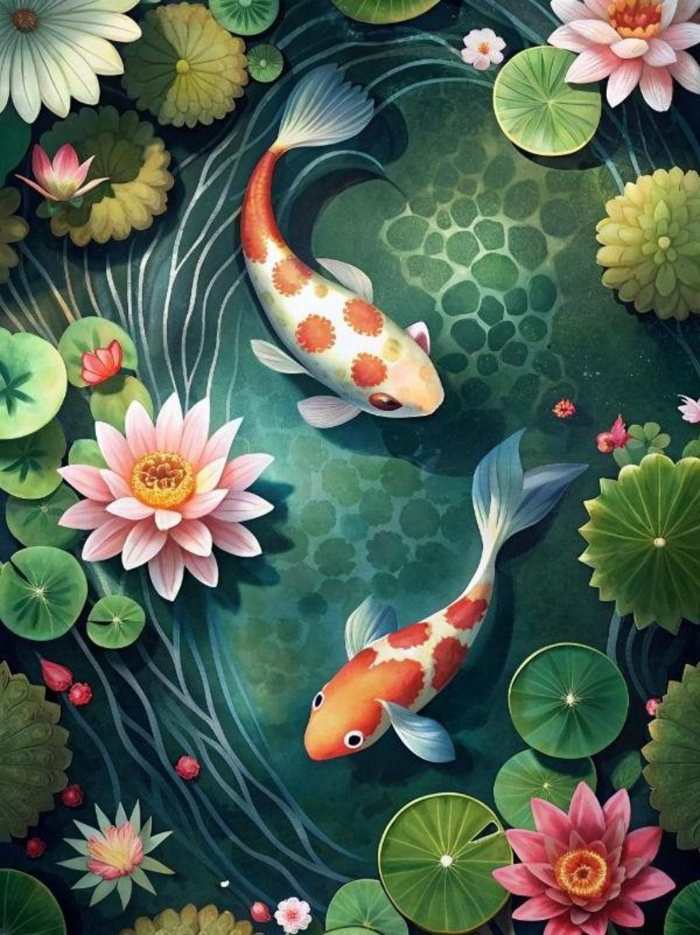 Koi Fish | Diamond Painting