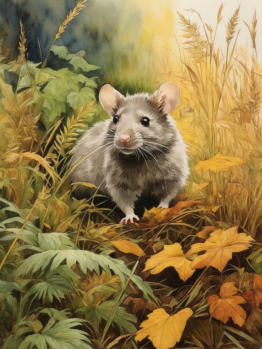 Mouse Rat | Diamond Painting