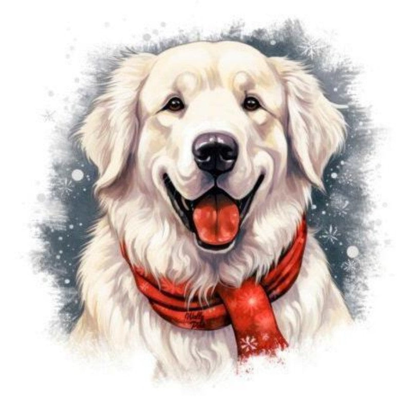 Great Pyrenees Dog | Diamond Painting