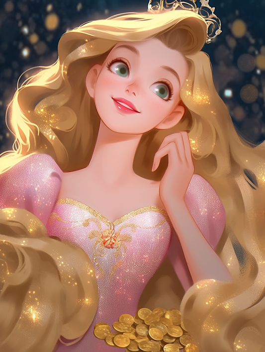 Beautiful Princess | Diamond Painting