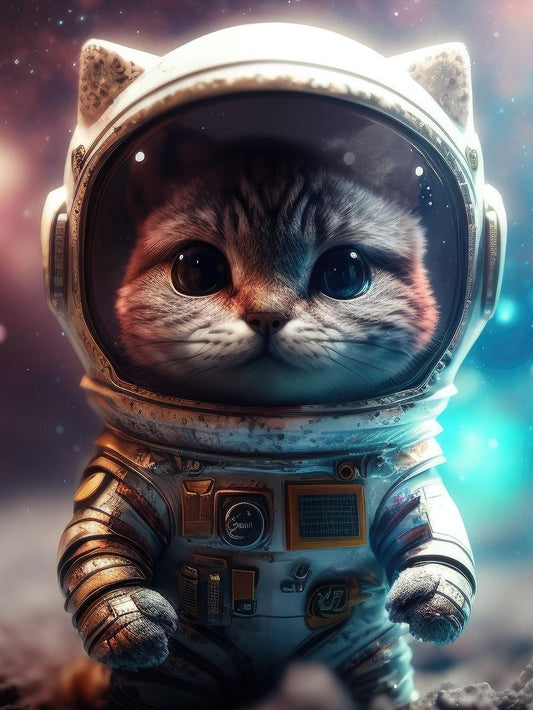 Cats in Space | Diamond Painting