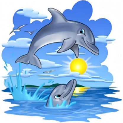 Dolphin | Diamond Painting