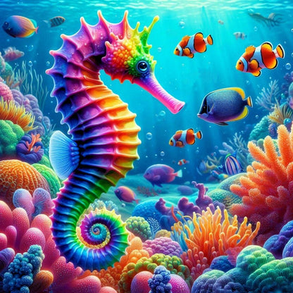 Seahorse | Diamond Painting