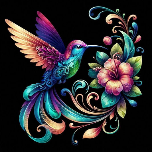 Birds and Flowers | Diamond Painting