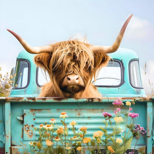 Highland Cow | Diamond Painting