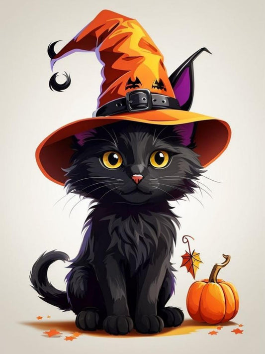 Halloween Cat | Diamond Painting