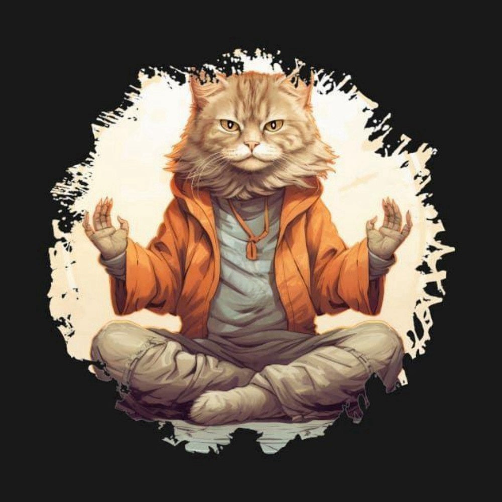 Cats Doing Yoga | Diamond Painting