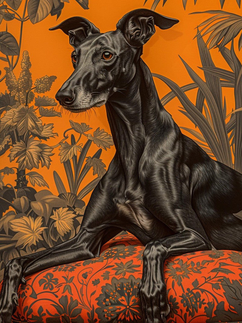 Whippet Dog | Diamond Painting
