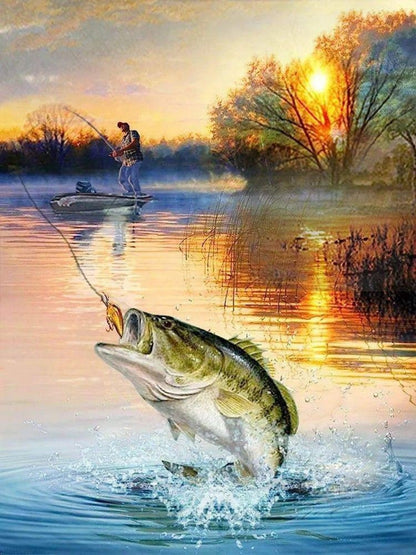 Bass Fish | Diamond Painting