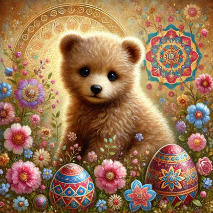 Brown Bear | Diamond Painting