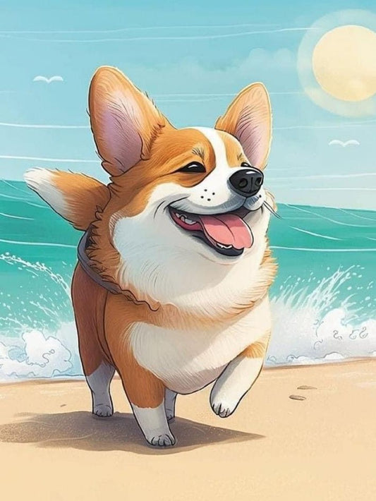 Corgi Dog | Diamond Painting