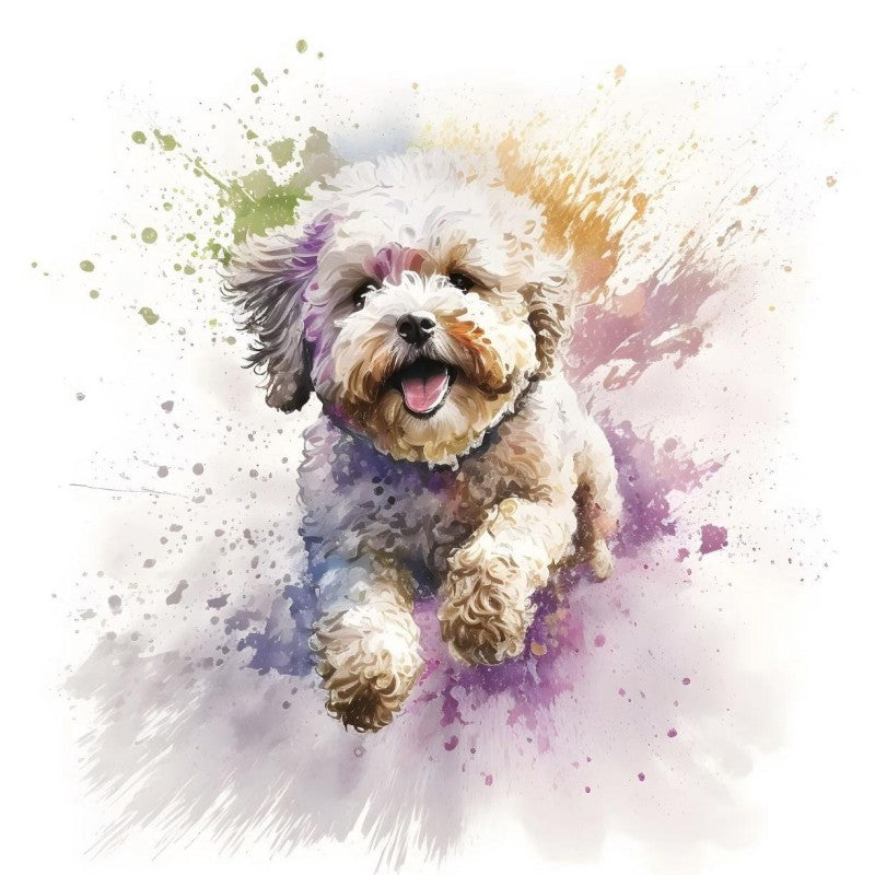 Dog Bichon Frise | Diamond Painting