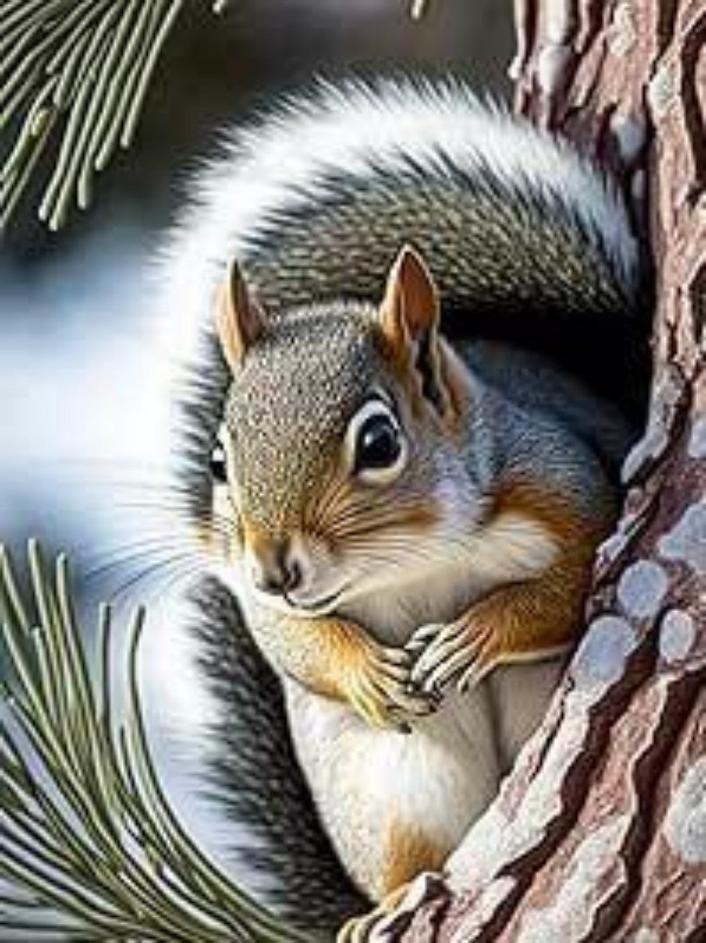 Squirrel | Diamond Painting