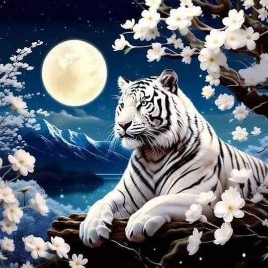 White Tiger | Diamond Painting