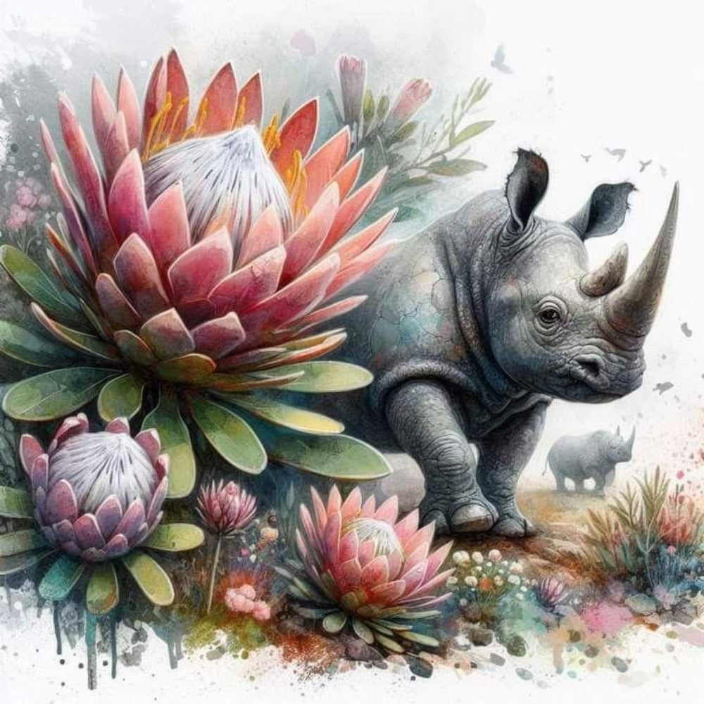 Rhino | Diamond Painting