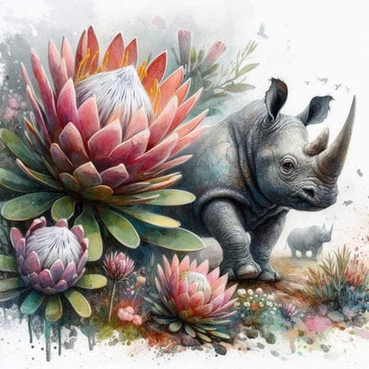 Rhino | Diamond Painting