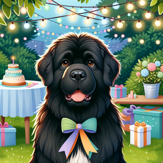 Newfoundland Dog | Diamond Painting