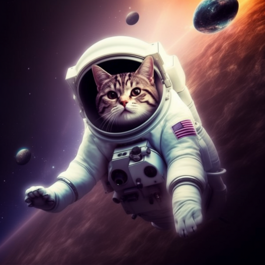 Cats in Space | Diamond Painting