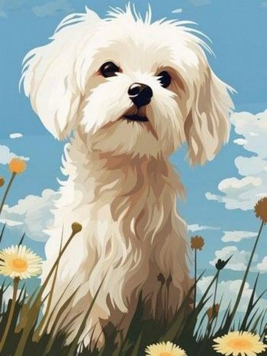 Poodle Dog | Diamond Painting