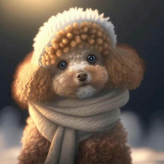 Poodle Dog | Diamond Painting