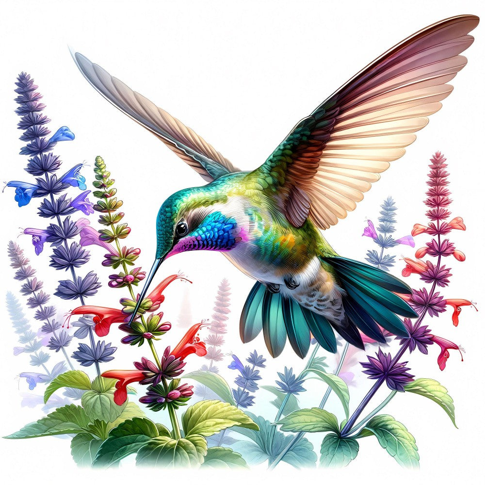 Hummingbird | Diamond Painting