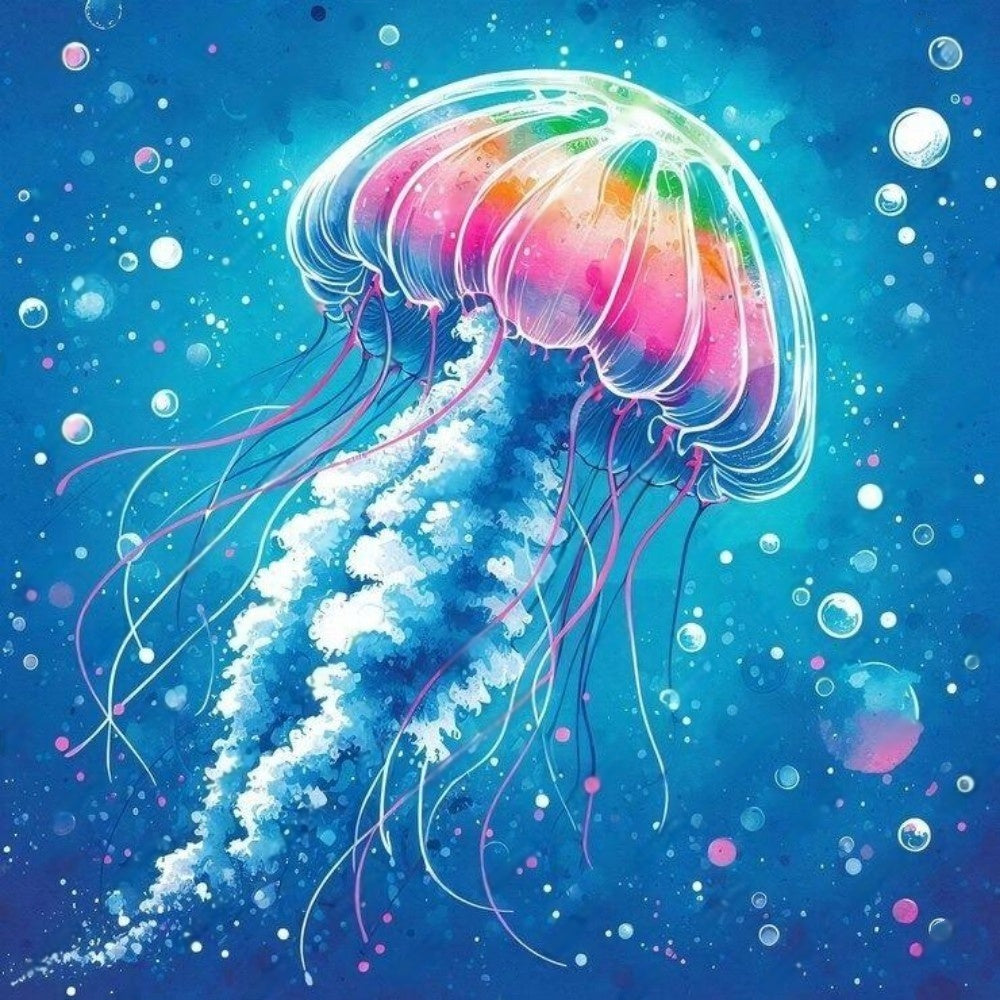 Jellyfish | Diamond Painting