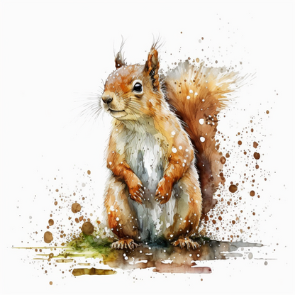 Squirrel | Diamond Painting