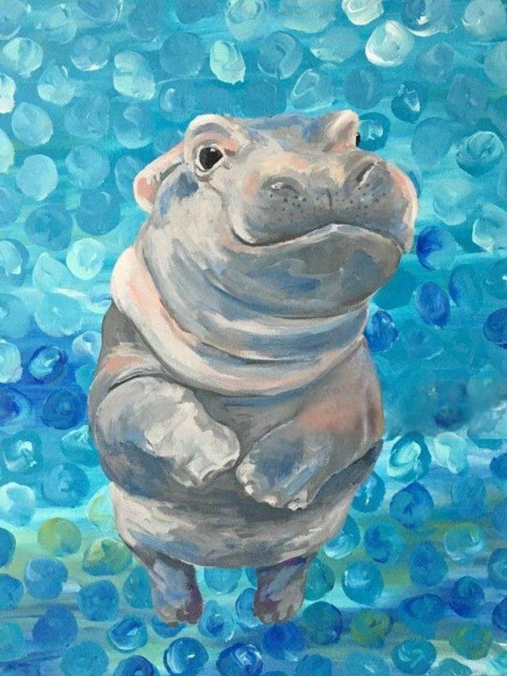 Hippo | Diamond Painting