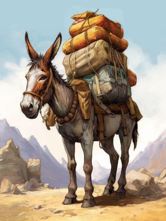 Donkey | Diamond Painting