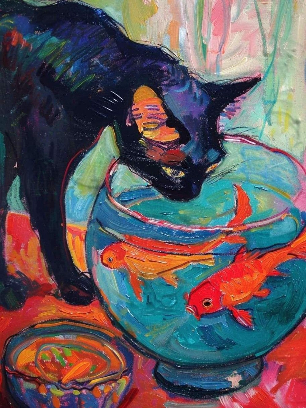 Cat Fish | Diamond Painting