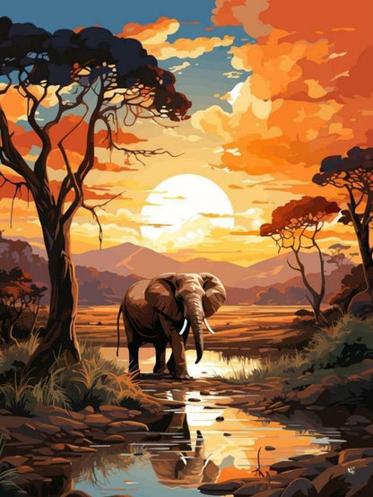 Elephant | Diamond Painting