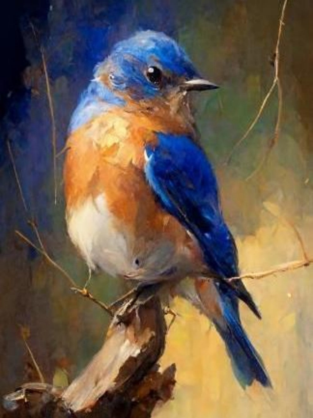 Blue Bird | Diamond Painting