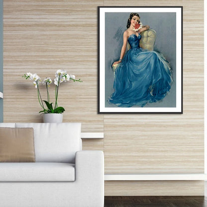 Beautiful Girl | Diamond Painting