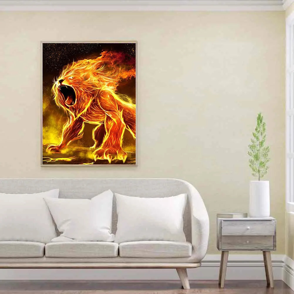 Lion | Diamond Painting