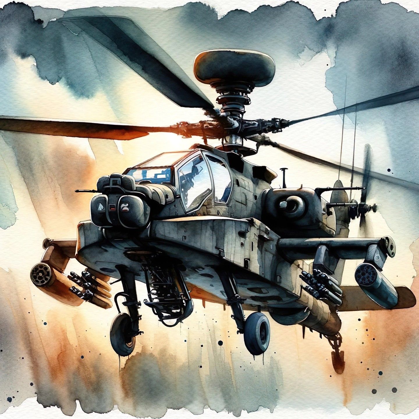 Helicopter | Diamond Painting