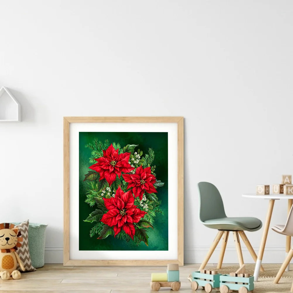 Red Flower | Diamond Painting