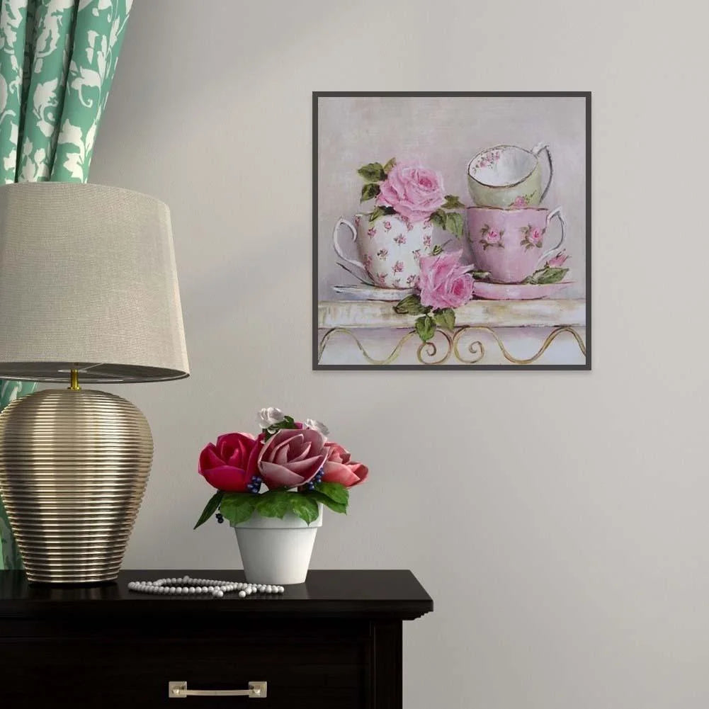 Cups Flower | Diamond Painting