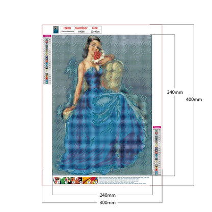 Beautiful Girl | Diamond Painting