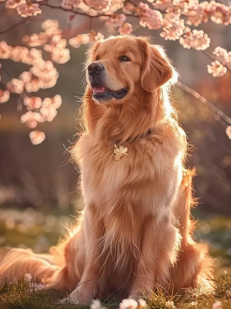 Golden Retriever Dog | Diamond Painting