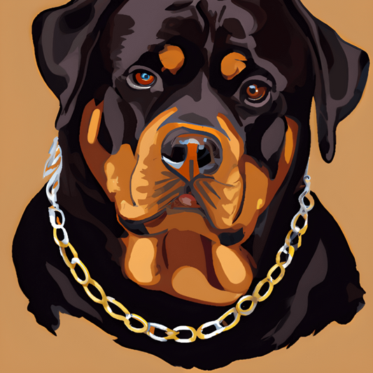 Rottweiler Dog | Diamond Painting
