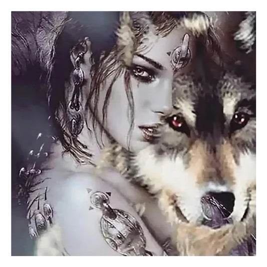 Beautiful Girl | Cross Stitch Embroidery