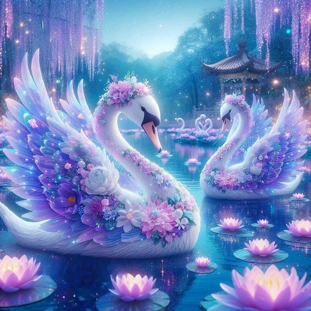 Swan | Diamond Painting