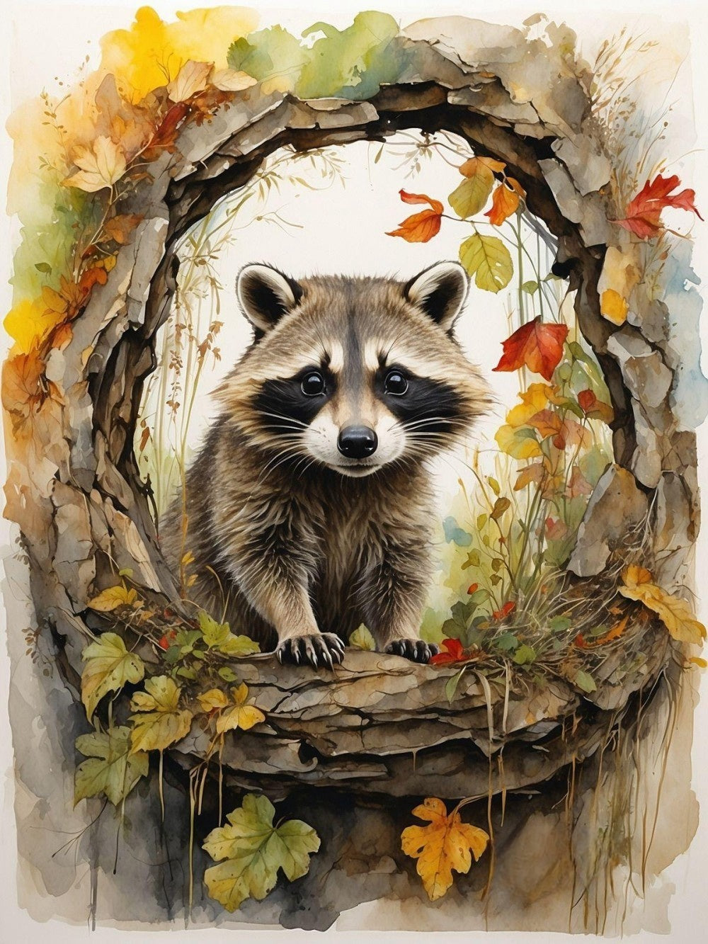 Raccoon | Diamond Painting