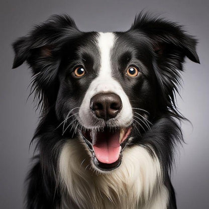 Dog Border Collie | Diamond Painting