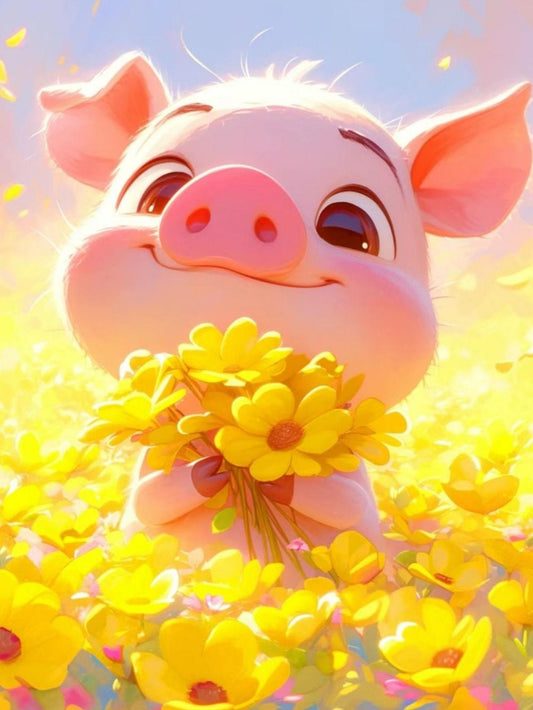Pig | Diamond Painting