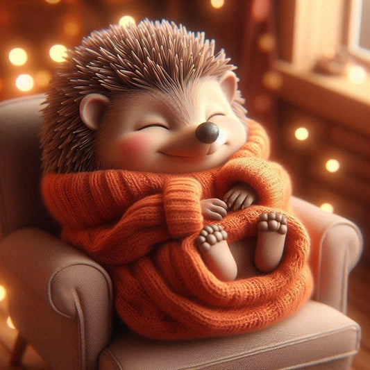 Hedgehog | Diamond Painting
