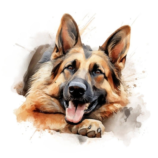 Dog German Shepherd | Diamond Painting