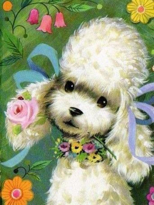 Poodle Dog | Diamond Painting