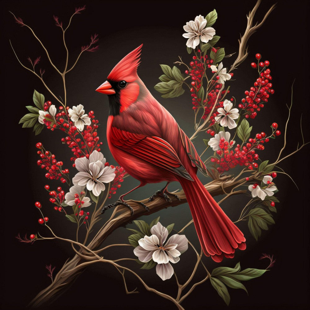 Birds and Flowers | Diamond Painting