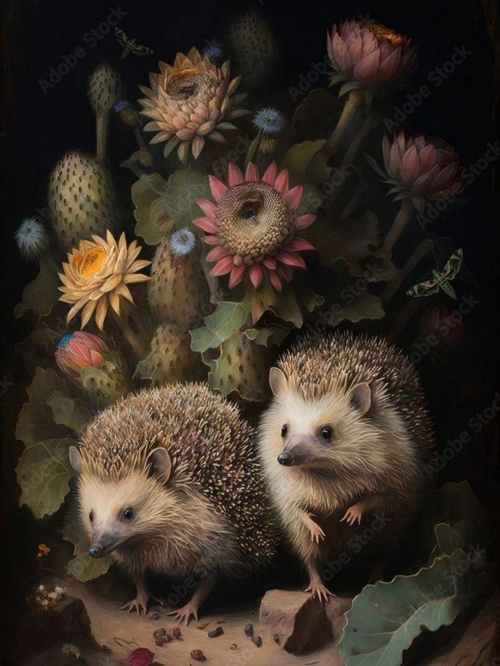 Hedgehog | Diamond Painting